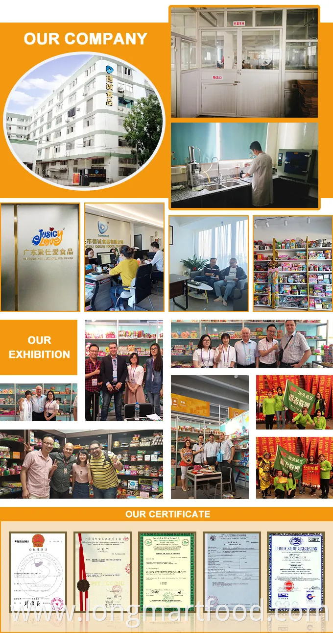 Hot Selling Plastic Funny Shake Head Clown Toy Sweet Candy